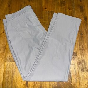 VRST men's gray silver chino pants 36x32